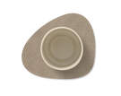 Podložka pod skleničku Curve Hippo, warm grey