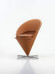 Křeslo Cone Chair, cognac