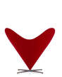 Křeslo Heart Cone Chair, Tonus red