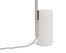 Stojací lampa Compass, brushed aluminium