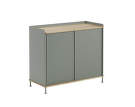 Komoda Enfold Sideboard 100x85, oak/dusty green