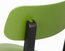 Basel Chair, cactus / black beech
