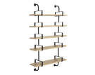 Police Démon Shelf 2, 95cm, 5 shelves, oak