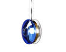 Lampa Orbital, blue/polished brass