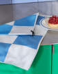 uterka-Katsura Tea Towel, blue