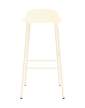 stolicka-Form Bar Chair 75 cm Steel, cream