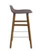 stolicka-Form Bar Chair 65 cm Walnut, brown