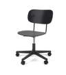Kancelářská židle Co Task Chair, black/black oak