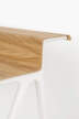 Pracovní stůl Courier, light oak/chalk