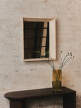 Zrcadlo Lancet, travertine