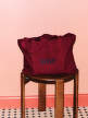 Plátěná taška Shopper Bag M, burgundy