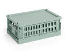 Plastové víko Colour Crate S, sage green