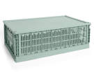 Plastové víko Colour Crate XL, sage green