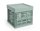 Plastové víko Colour Crate Cube/Square M, sage green