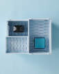 Colour Crate, soft blue