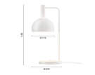 Stolní lampa FJ Elements, white