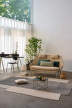 Occasional Table LTR Linoleum Smoke Blue, sky blue