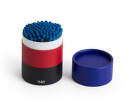 Zápalky Matches Round, cobalt blue, red and black-1