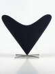 Křeslo Heart Cone Chair, Hola dark blue