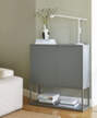 Stolní lampa Fifty-fifty, ash grey
