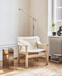 Stojací lampa Fifty-fifty, ash grey