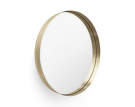 Zrcadlo Darkly large, brushed brass