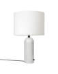 Stolní lampa Gravity large, white marble, white