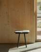 stolicka Georg Stool, light grey / black oak