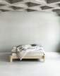 postel Notch Bed Frame 160x200 cm, pine