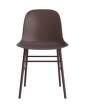 zidle-Form Chair Steel, brown/brown
