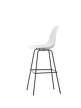 Barová židle Eames Plastic High, cotton white