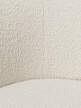Jídelní židle Rico Nordic Bouclé, off-white/cashmere
