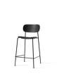 Barová židle Co Counter Chair Low, black oak