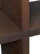 Knihovna Kona Bookcase, dark stained