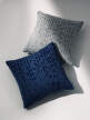 Rain Cushion, Blue