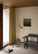 Stojací lampa AJ, warm grey/brass