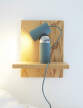 Stolní lampa Bilboquet, sage