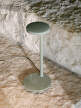 Stolní lampa Oblique, glossy sage