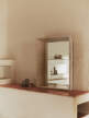 Zrcadlo Lancet, travertine