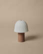 Přenosná lampa Frill, rose/white