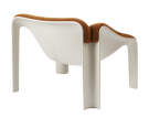 Křeslo F300, alabaster white/Dedar 21