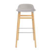 Barová židle Form 75 cm, warm grey/oak