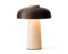 Přenosná stolní lampa Reverse, sand/bronzed