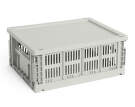 Plastové víko Colour Crate M, grey