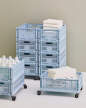 Colour Crate, soft blue