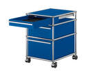 Zásuvkový kontejner na kolečkách USM Haller M63, gentian blue