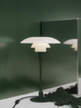 Stolní lampa PH 3/2, glossy dark green