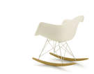 Houpací křeslo Vitra Eames Chair RAR, cream