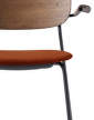 Co Chair s područkami dark oak, Velvet 062
