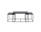 Trinity charcoal coffee table set